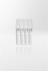 PCR mikrocentrifugrör PP 4-strips med kork 0,1 ml