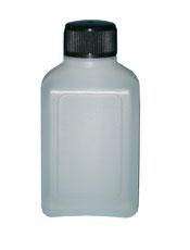 Flaska PE rekt 100 ml beställ lock 280.80 P22/ /255 st/fp/ 1 st