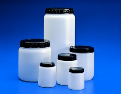 Cylindrisk behållare HDPE 500 ml/ 50 pcs/box