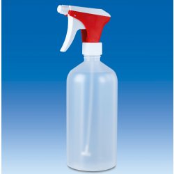 Spray flaska 1000 ml , transparant/ 5