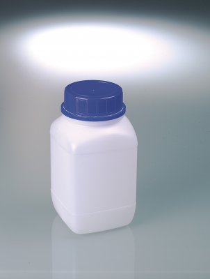 Flaska HDPE 1500 ml med kork UN-godkänd