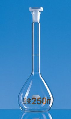 Flaska volymetrisk 200ml NS14
