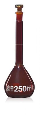 Flaska volymetrisk brun USP 20ml NS10