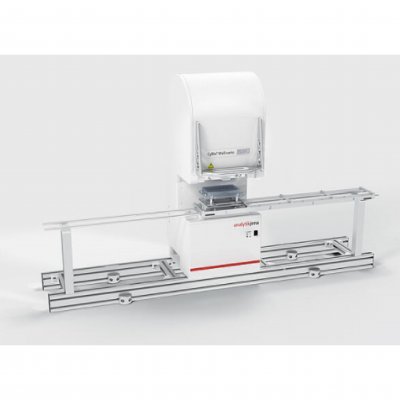 CyBio® Well vario pipettor (frontside, linear transport system)