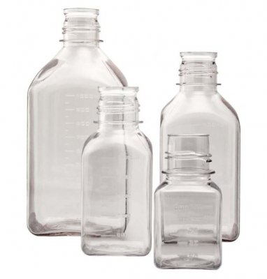 Media Bottle Petg Sterile Incl.Hdpe Closure 1 l. 24pcs package